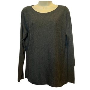 Old Navy Women’s gray long sleeve cardigan sweater shirt